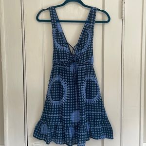 Urban outfitters printed sun dress